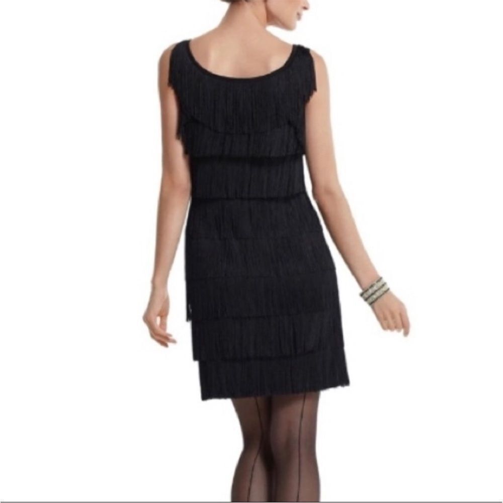 EUC White House Black Market Flapper Dress(size XXS) - Picture 3 of 7